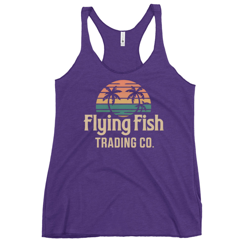 Women's Smiley Palms Singlet