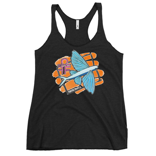 Women's Flying Fish Sketch Singlet