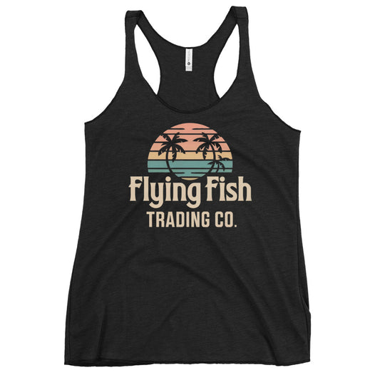 Women's Smiley Palms Singlet