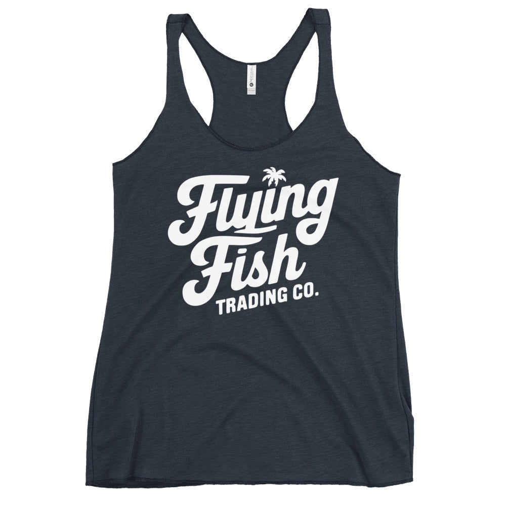 Women's FFTC White Logo Singlet