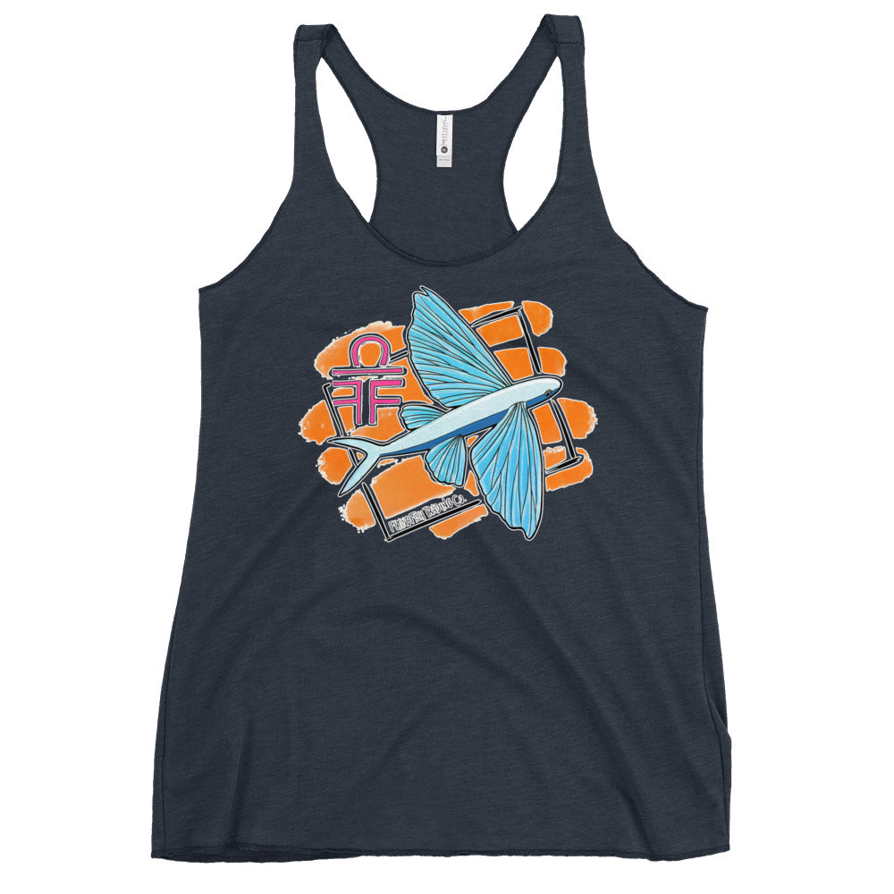Women's Flying Fish Sketch Singlet