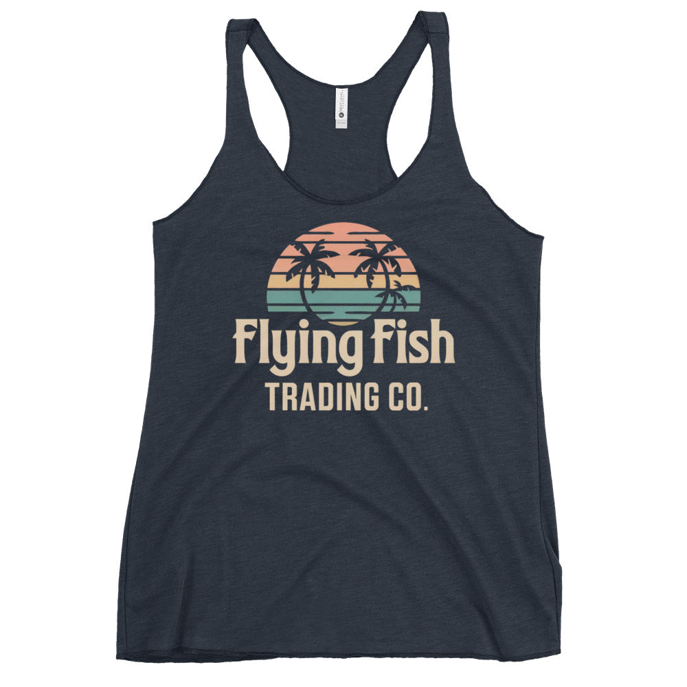 Women's Smiley Palms Singlet