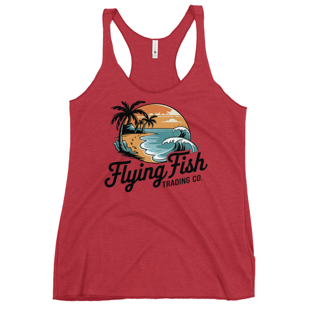 Women's Beach Waves Singlet