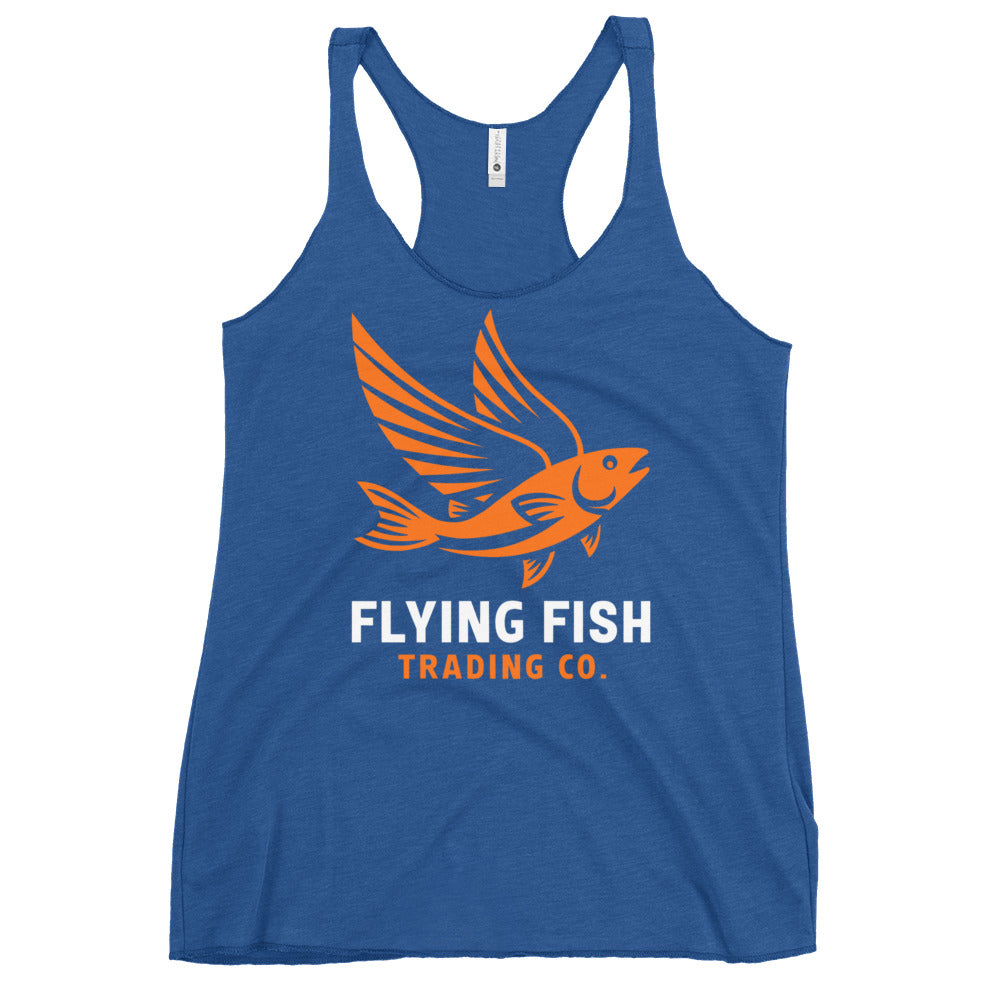 Women's Orange Flying Fish Singlet