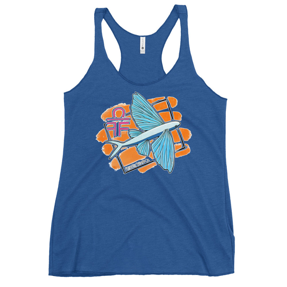Women's Flying Fish Sketch Singlet