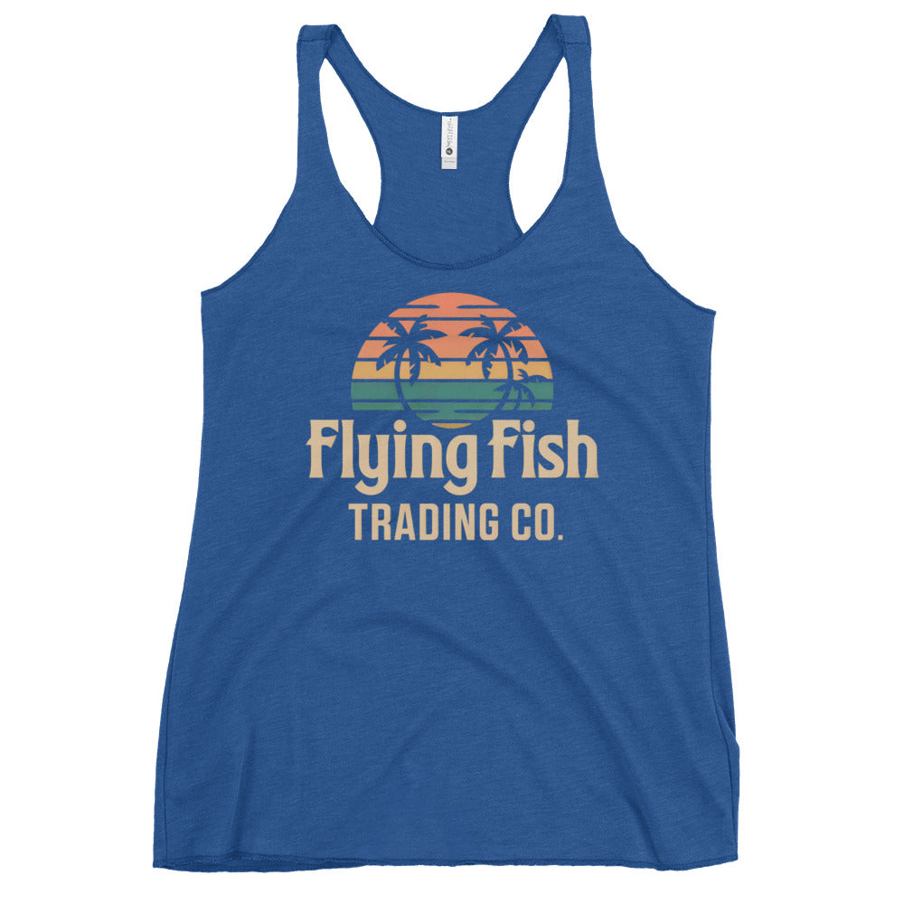 Women's Smiley Palms Singlet