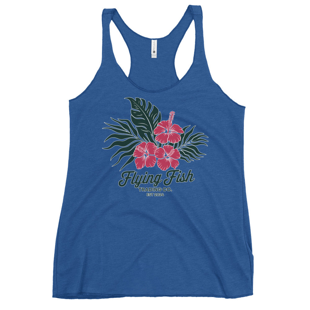 Women's Hibiscus Singlet