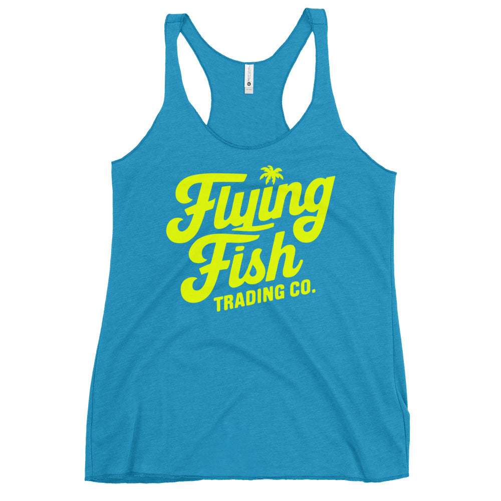 Women's FFTC Yellow Logo Singlet
