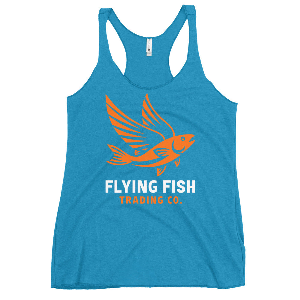Women's Orange Flying Fish Singlet