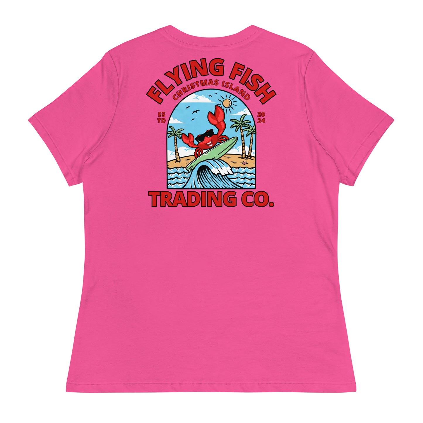 Women's Surfing Crab Tee