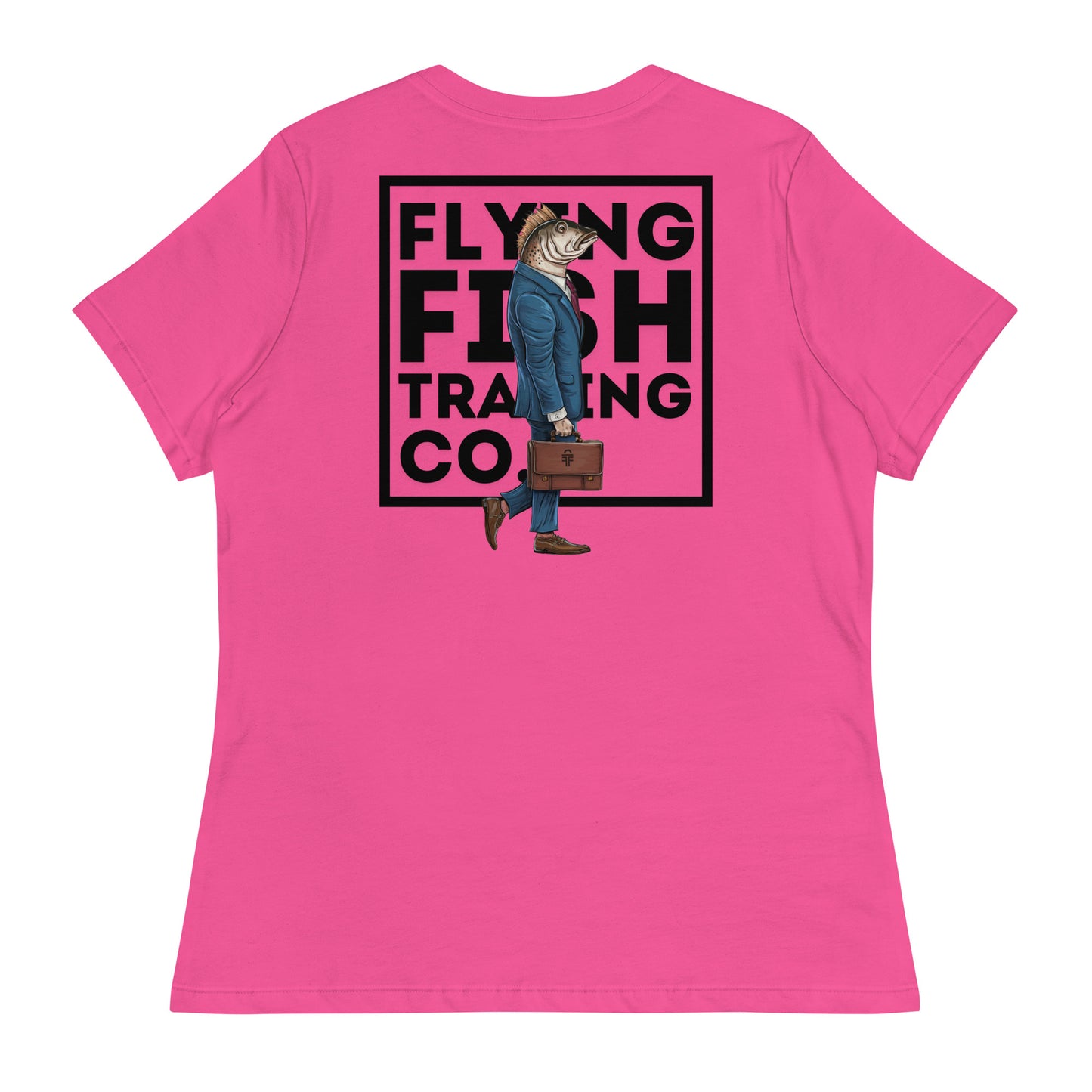 Women's Business Fish Tee