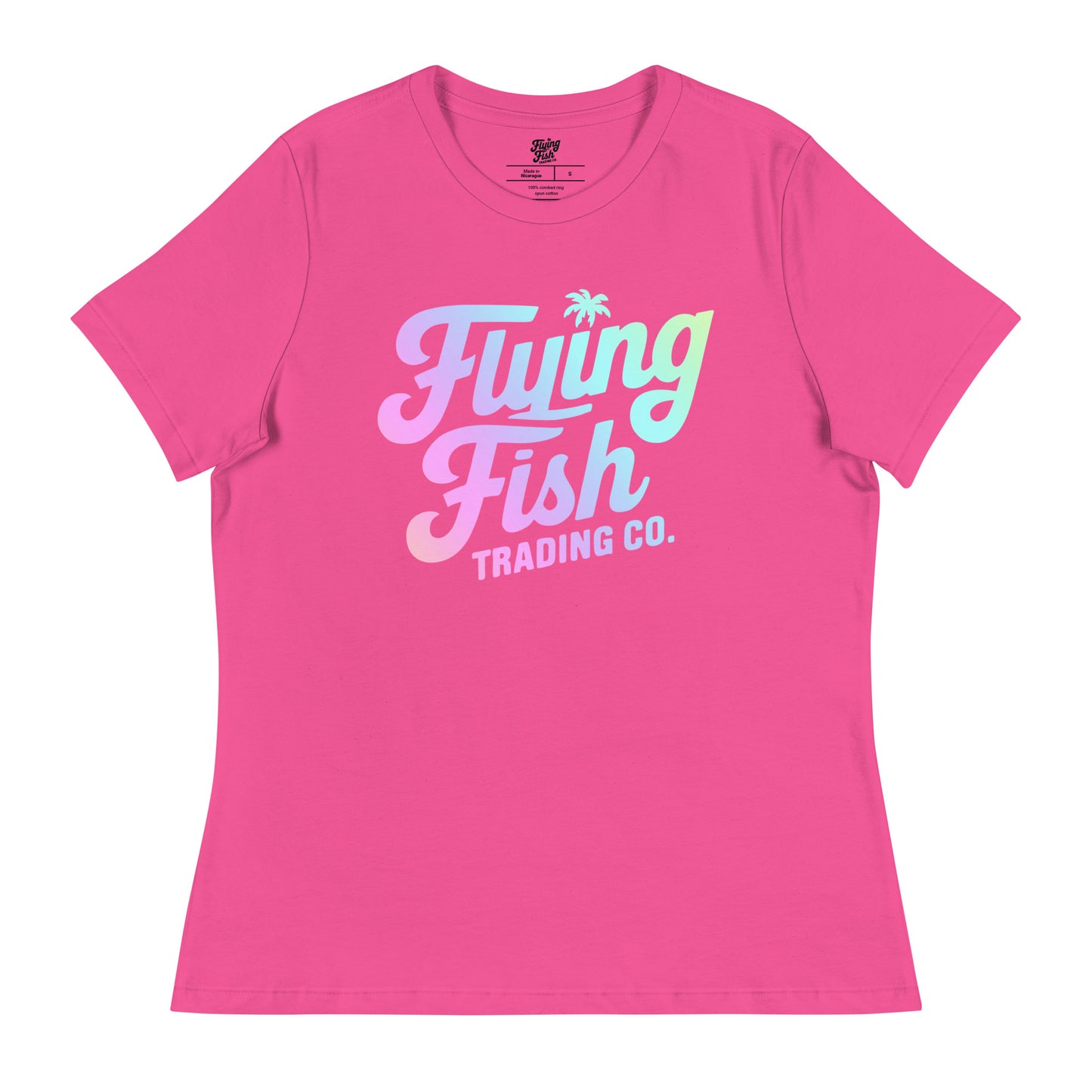 Women's FFTC Rainbow (light) Logo Tee