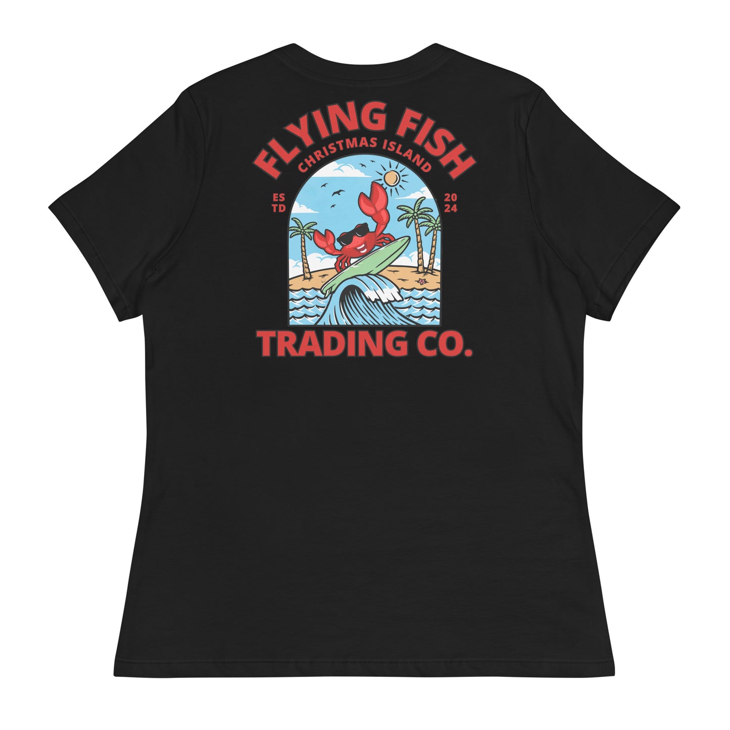 Women's Surfing Crab Tee