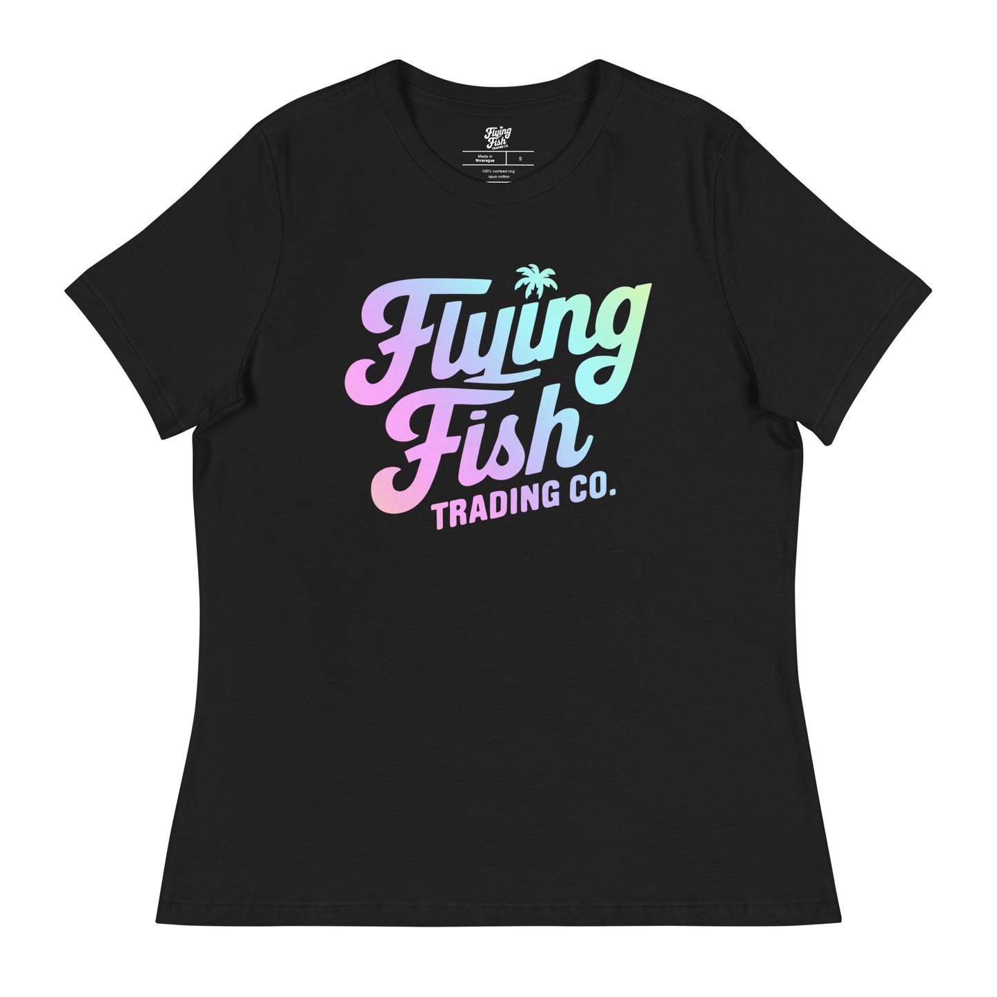Women's FFTC Rainbow (light) Logo Tee