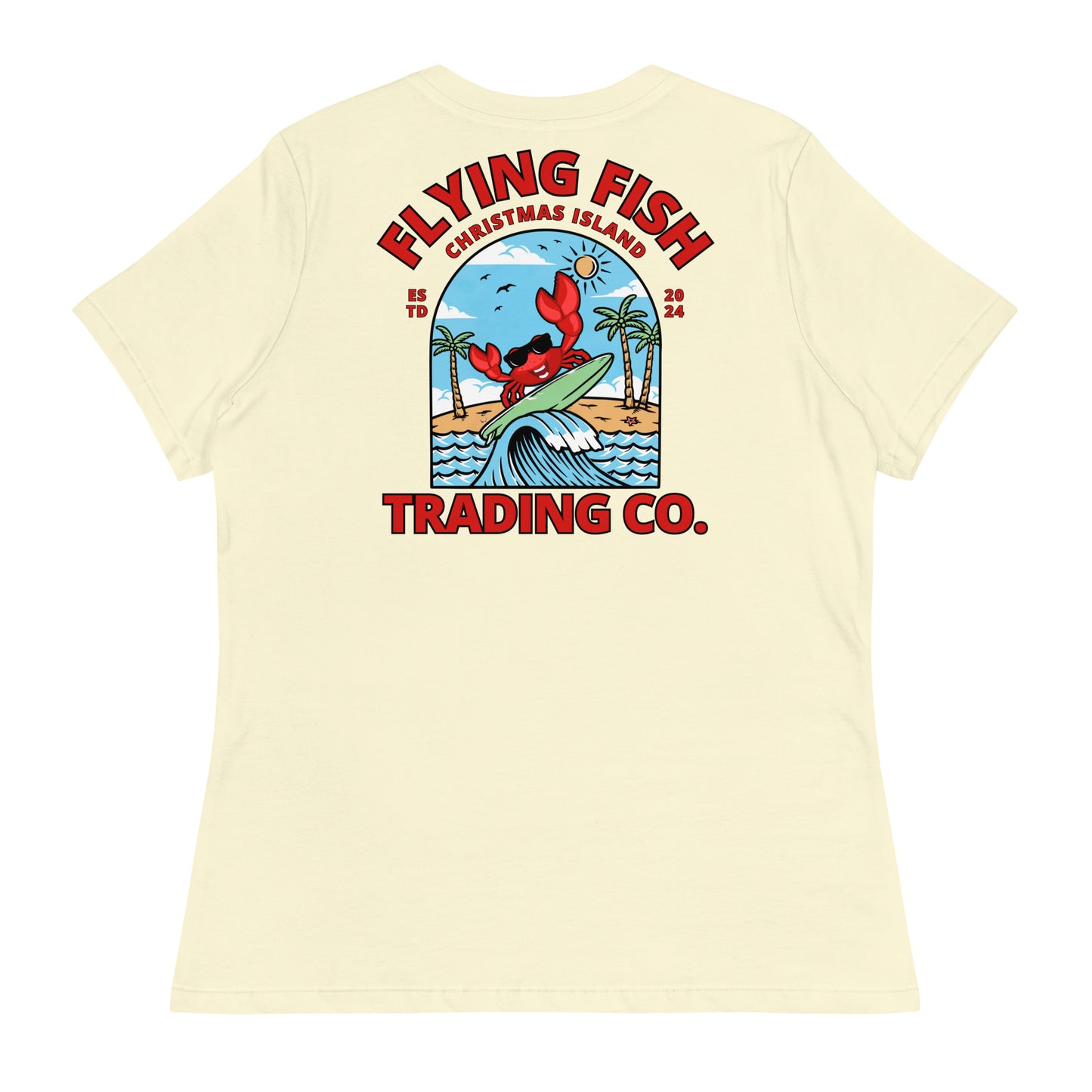 Women's Surfing Crab Tee