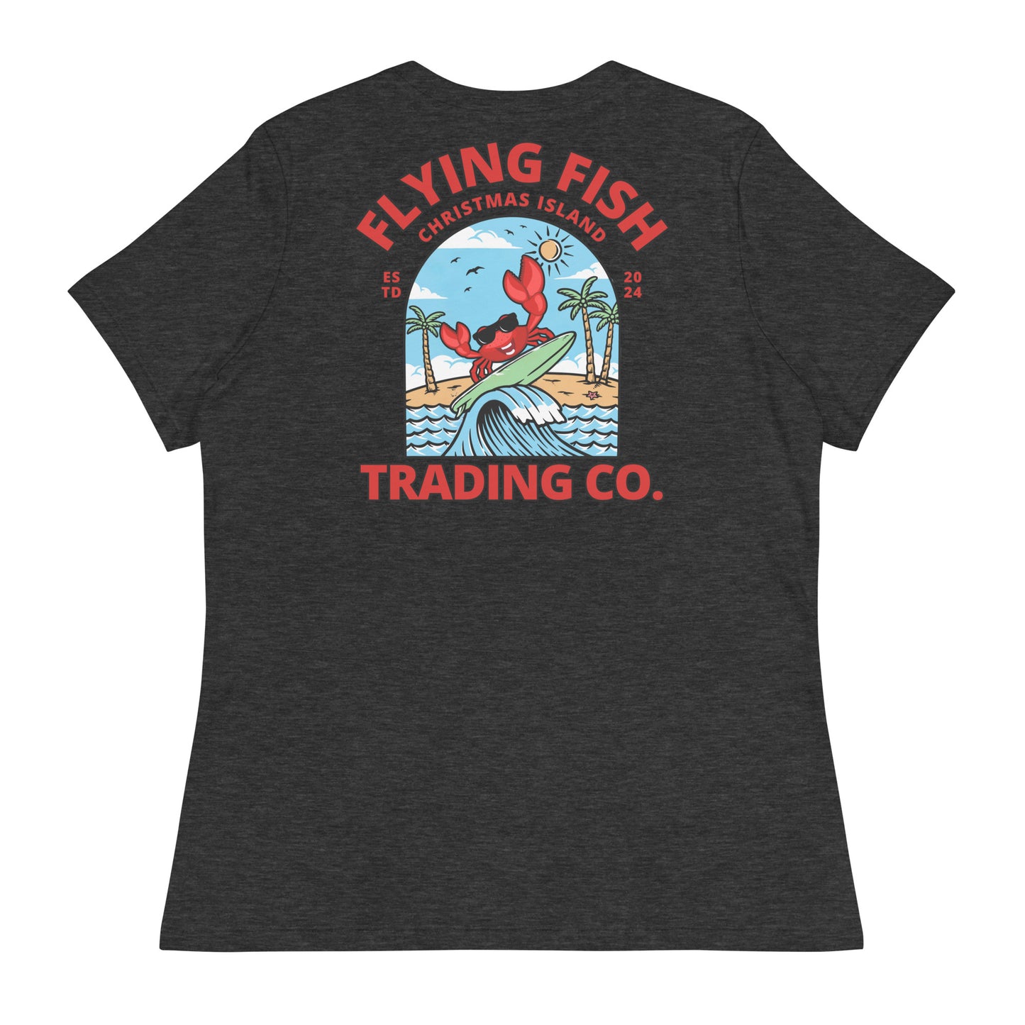 Women's Surfing Crab Tee