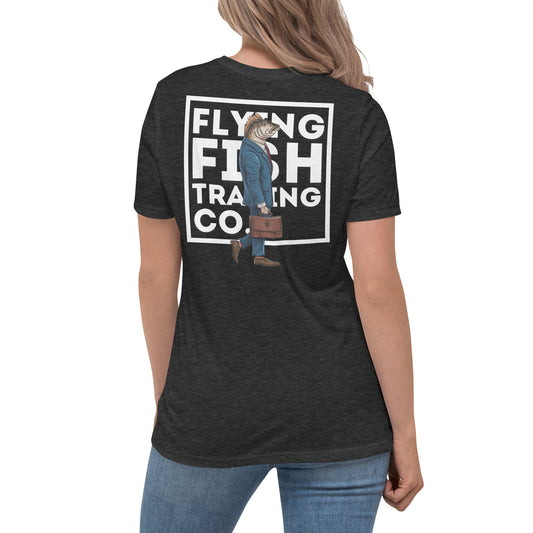 Women's Business Fish Tee