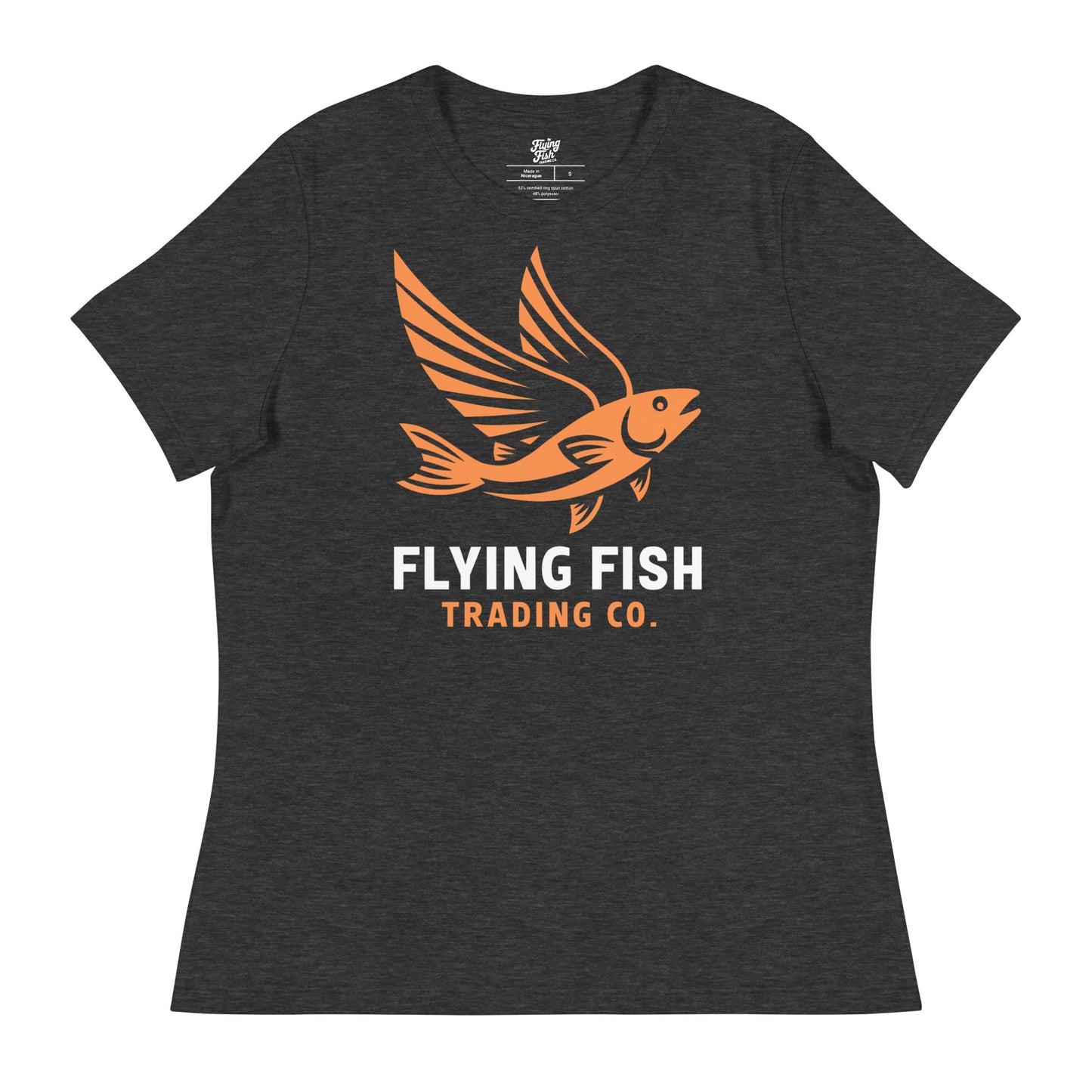Women's Orange Flying Fish Tee