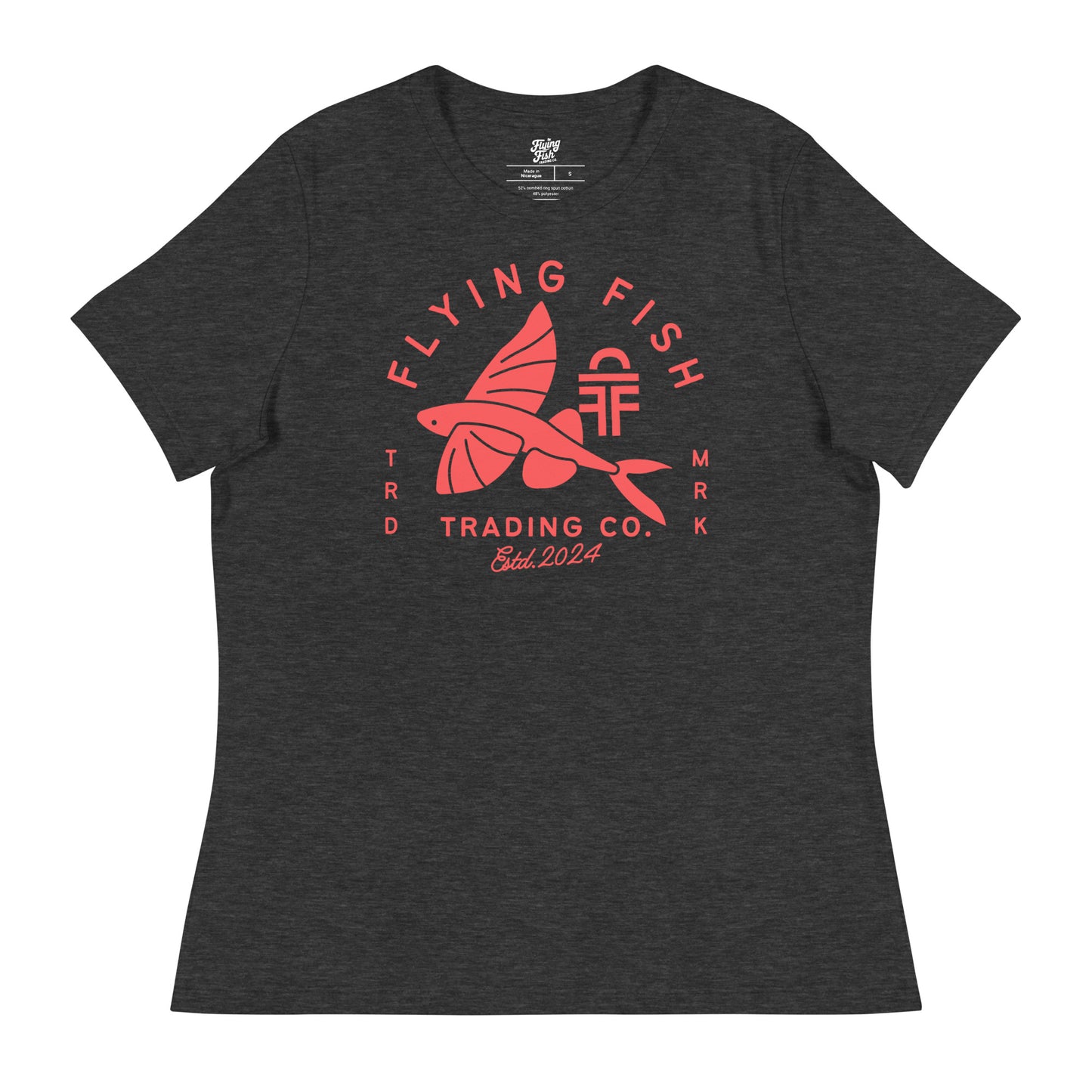 Women's Flying Fish Tee (red)