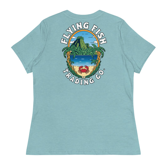 Women's Retro Island Mountain Tee