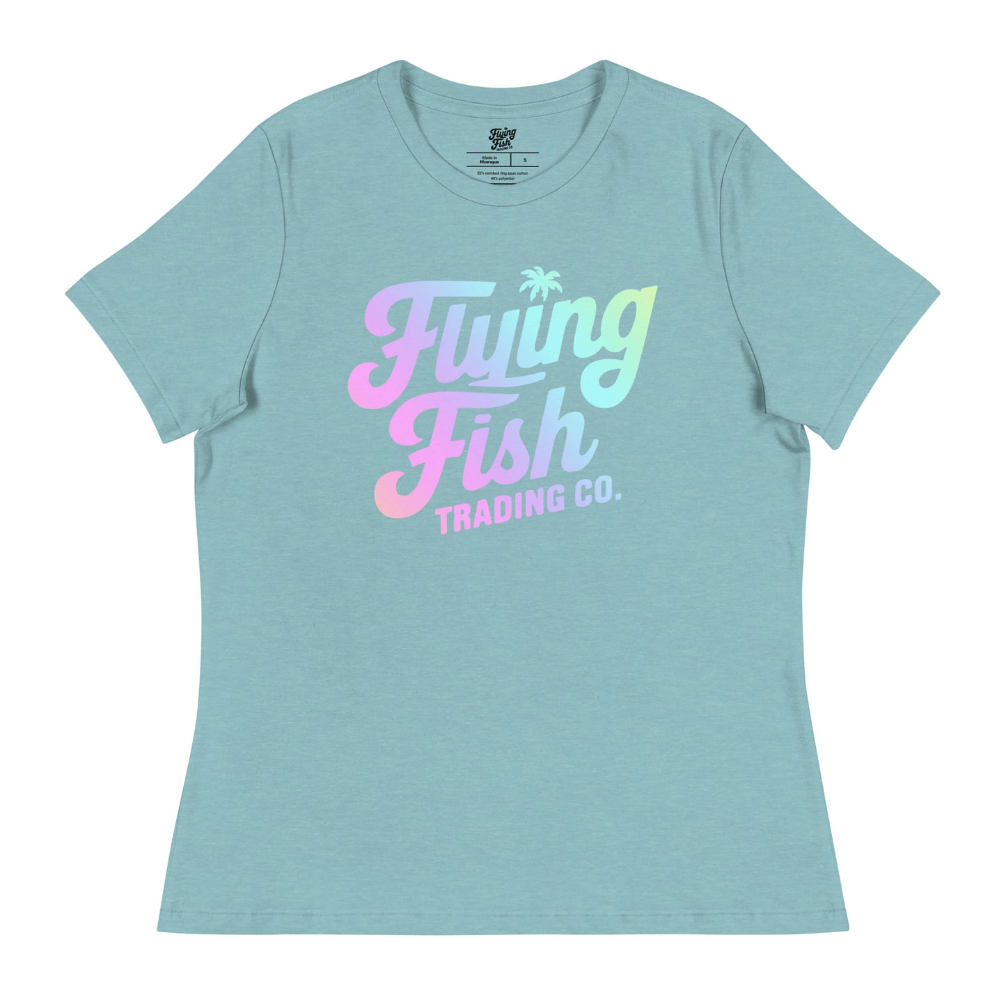 Women's FFTC Rainbow (light) Logo Tee