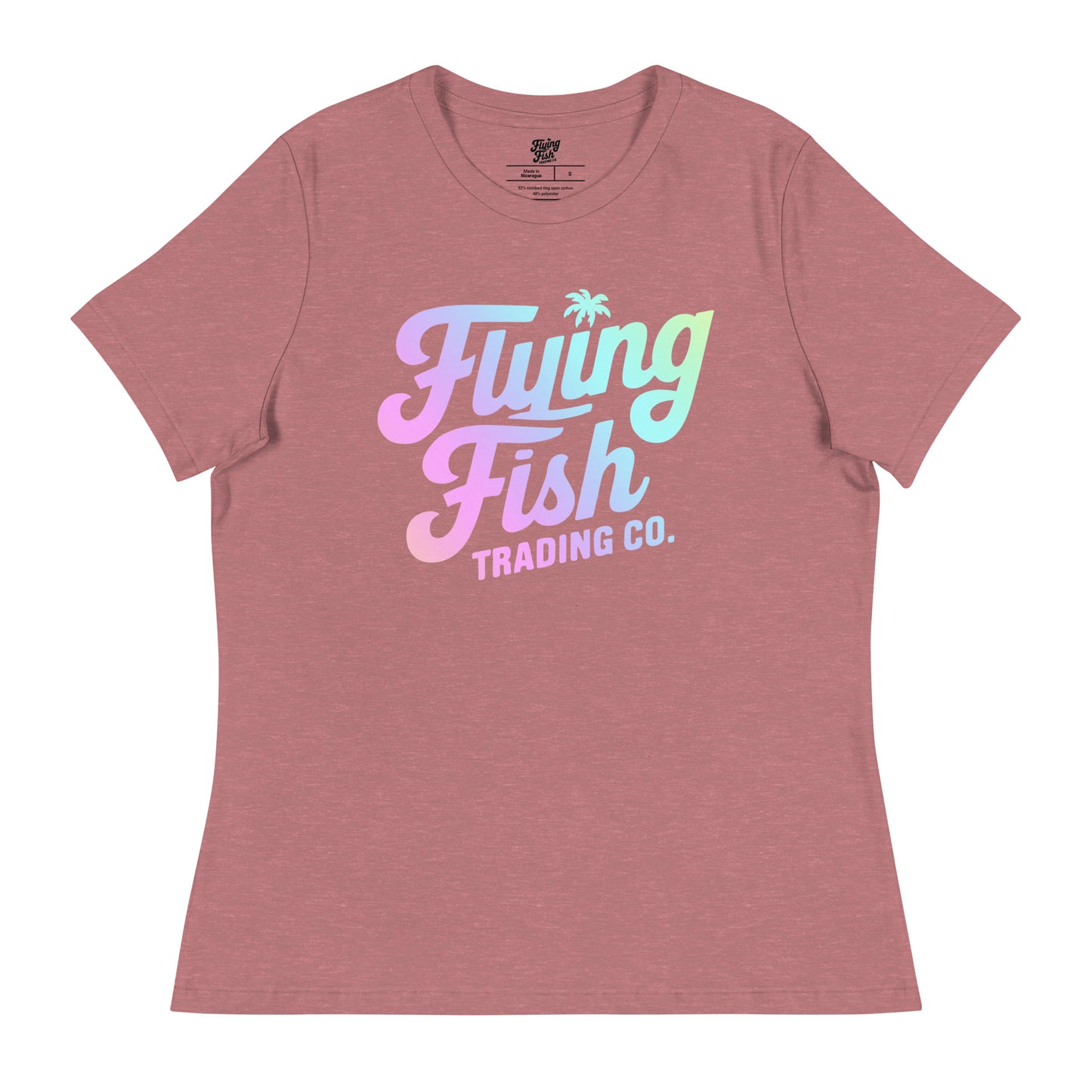 Women's FFTC Rainbow (light) Logo Tee