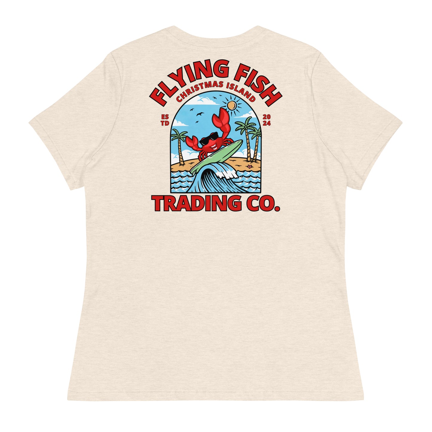 Women's Surfing Crab Tee