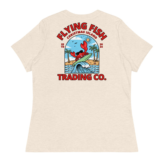 Women's Surfing Crab Tee