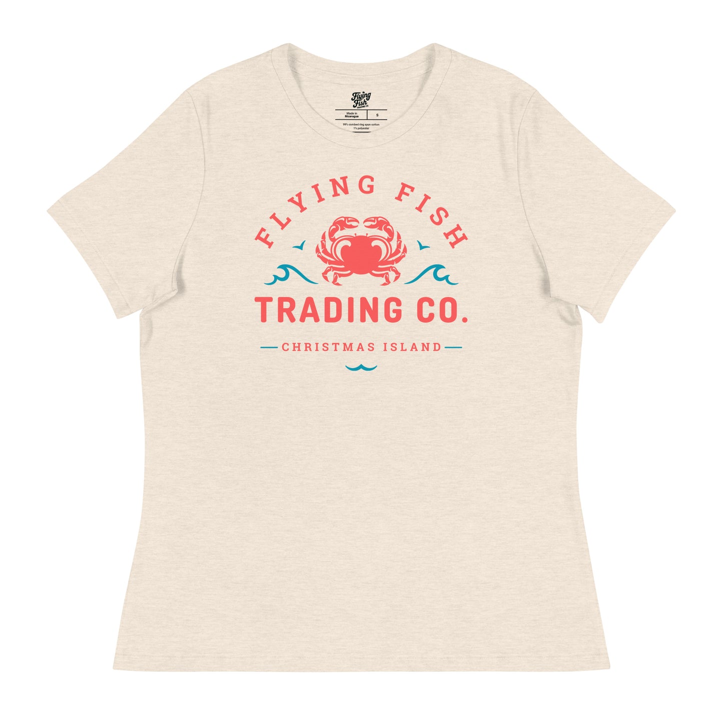 Women's Red Crab Tee
