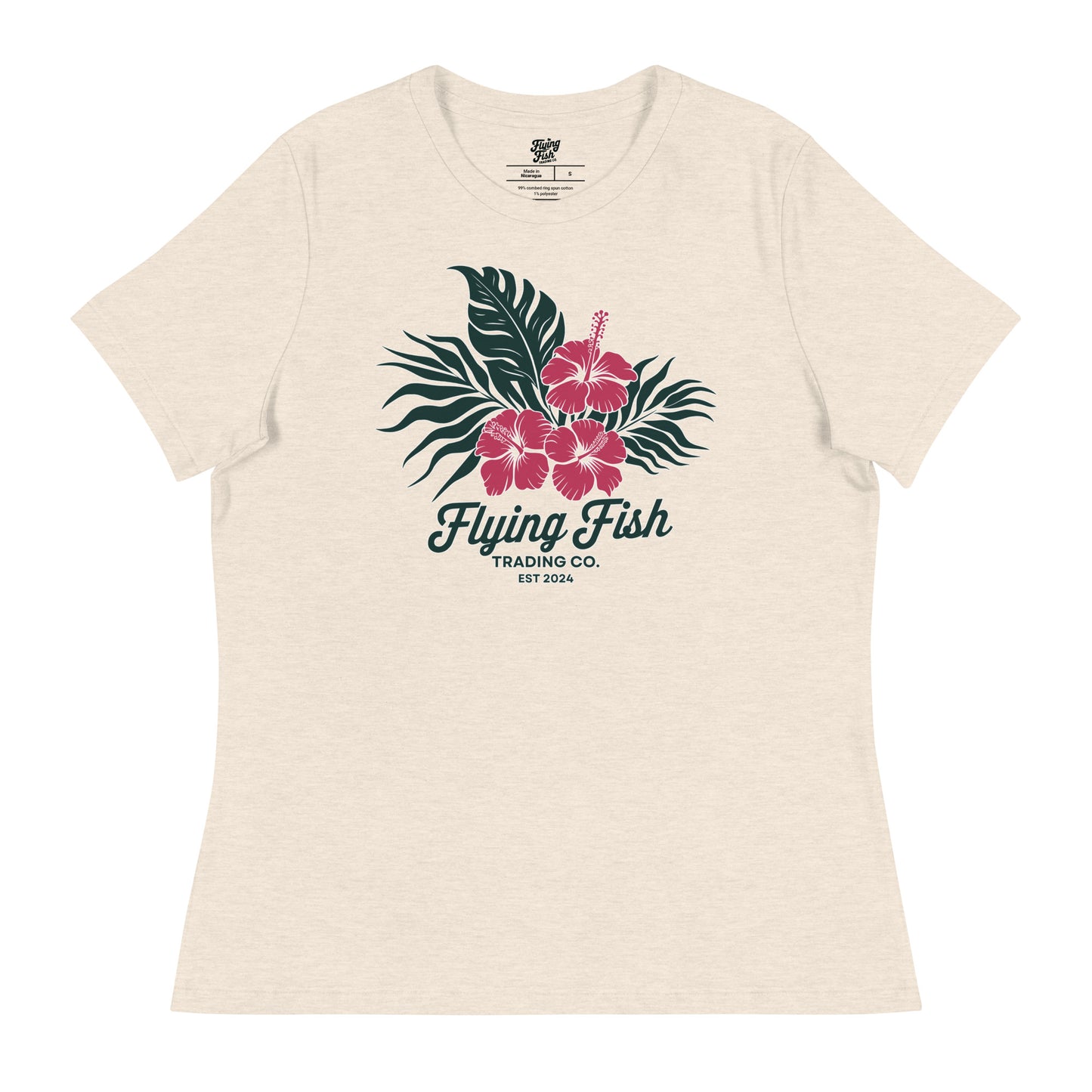 Women's Hibiscus Tee