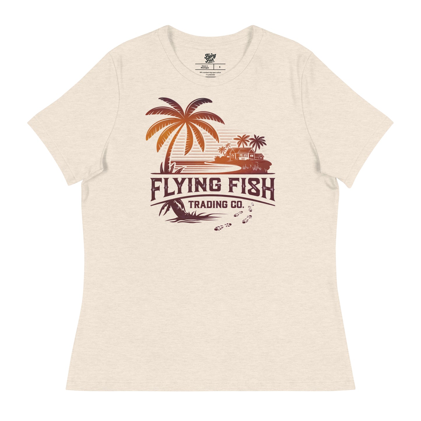 Women's Retro Beach House Tee