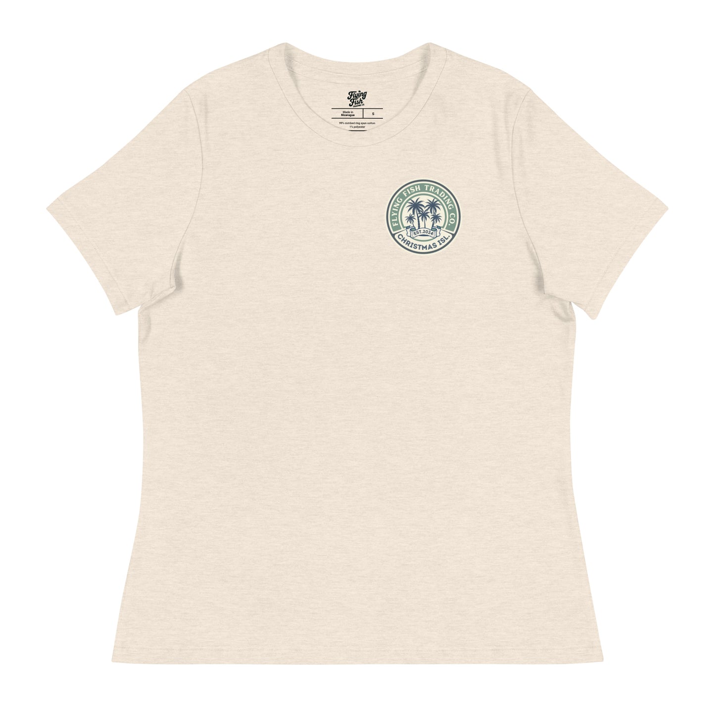 Women's CI Round Logo Tee