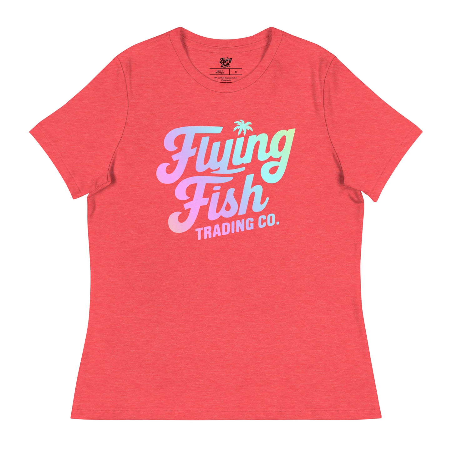 Women's FFTC Rainbow (light) Logo Tee