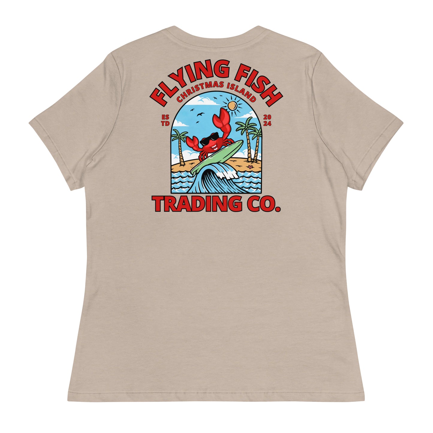 Women's Surfing Crab Tee