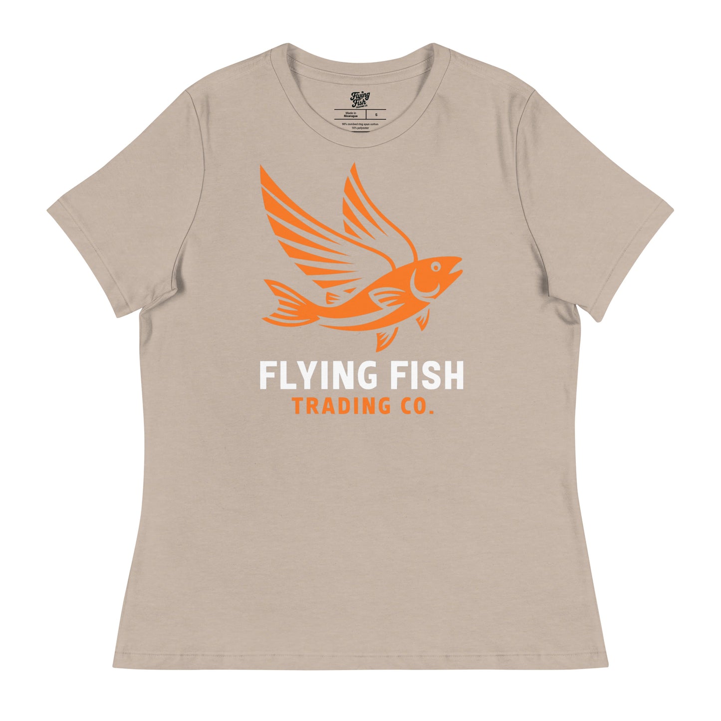 Women's Orange Flying Fish Tee