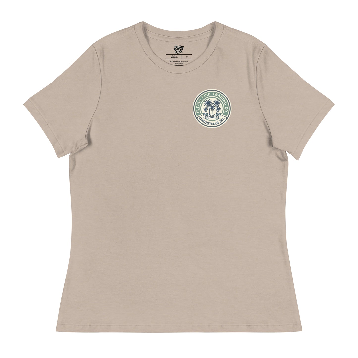 Women's CI Round Logo Tee