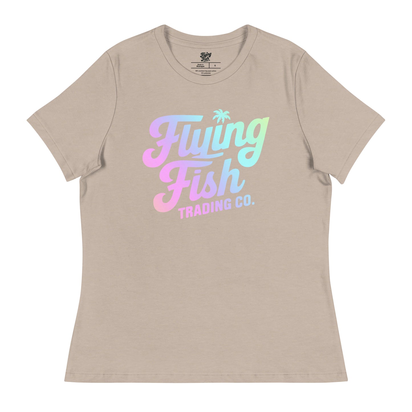 Women's FFTC Rainbow (light) Logo Tee