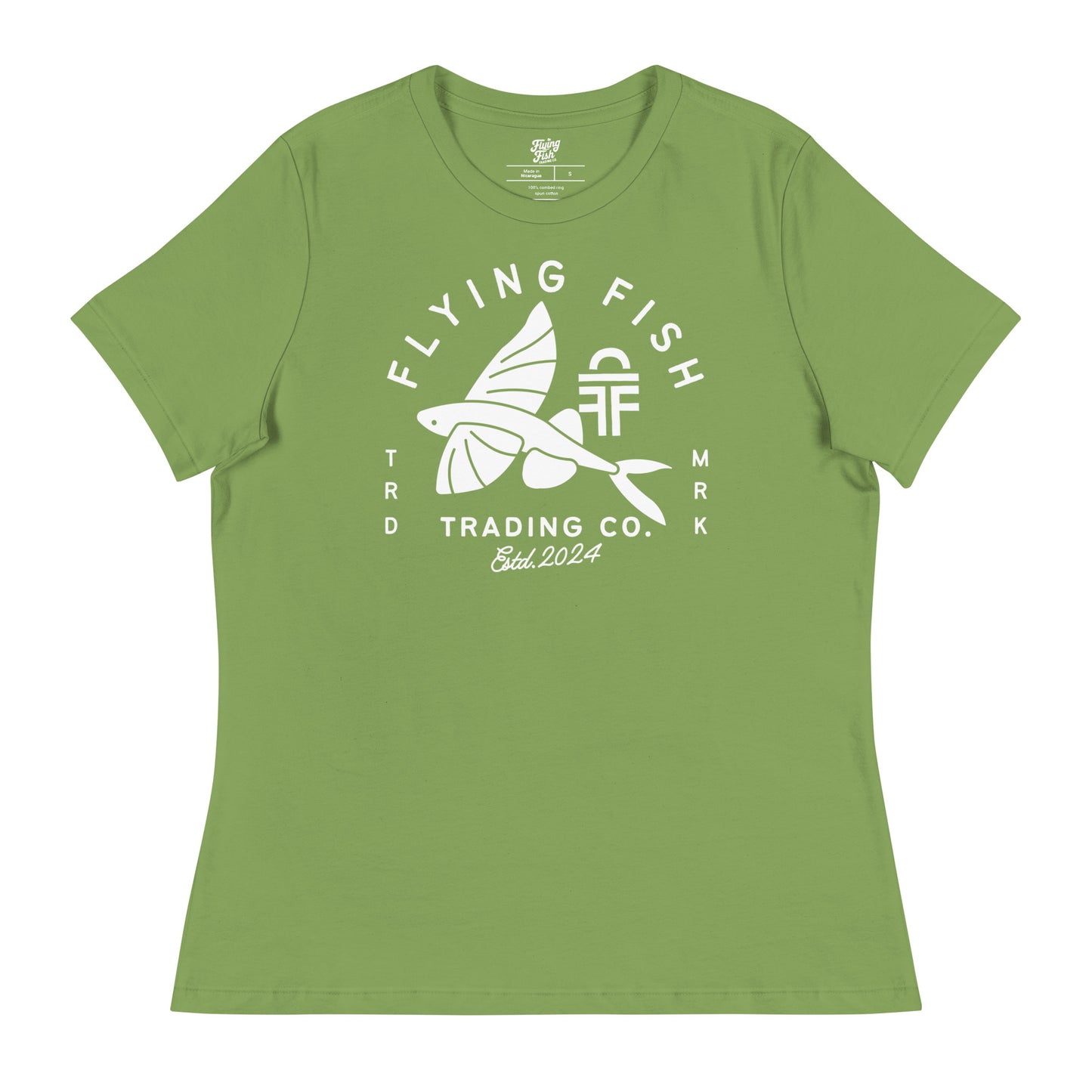 Women's Flying Fish Tee (white)