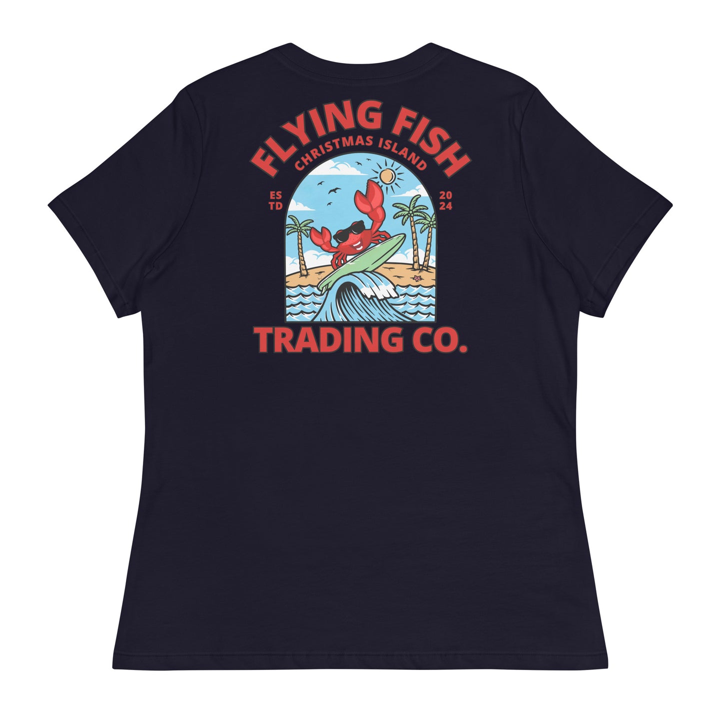 Women's Surfing Crab Tee