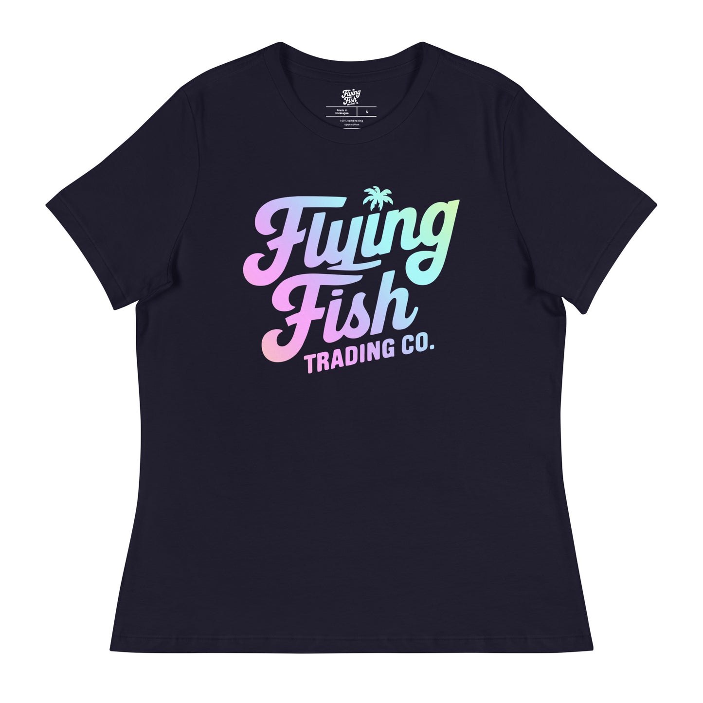 Women's FFTC Rainbow (light) Logo Tee