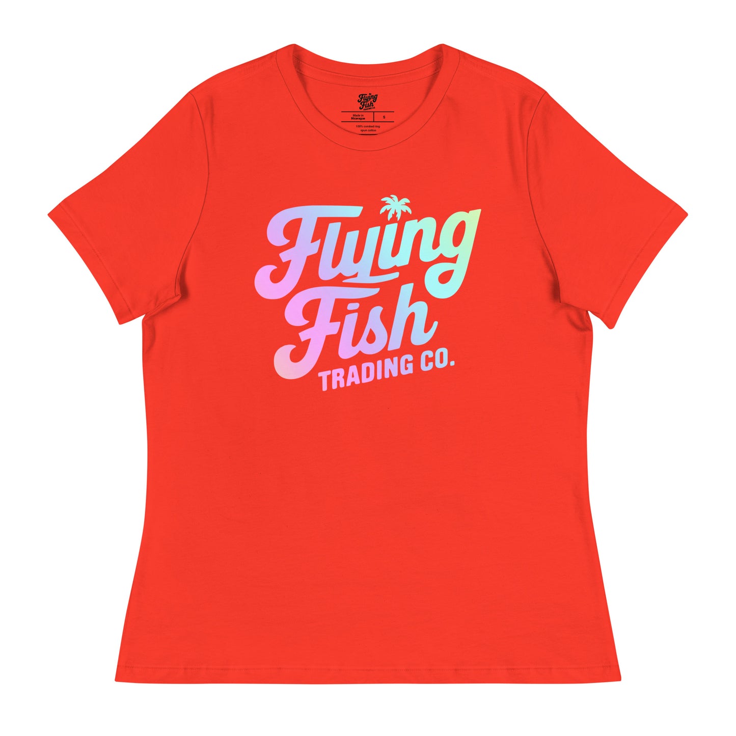 Women's FFTC Rainbow (light) Logo Tee