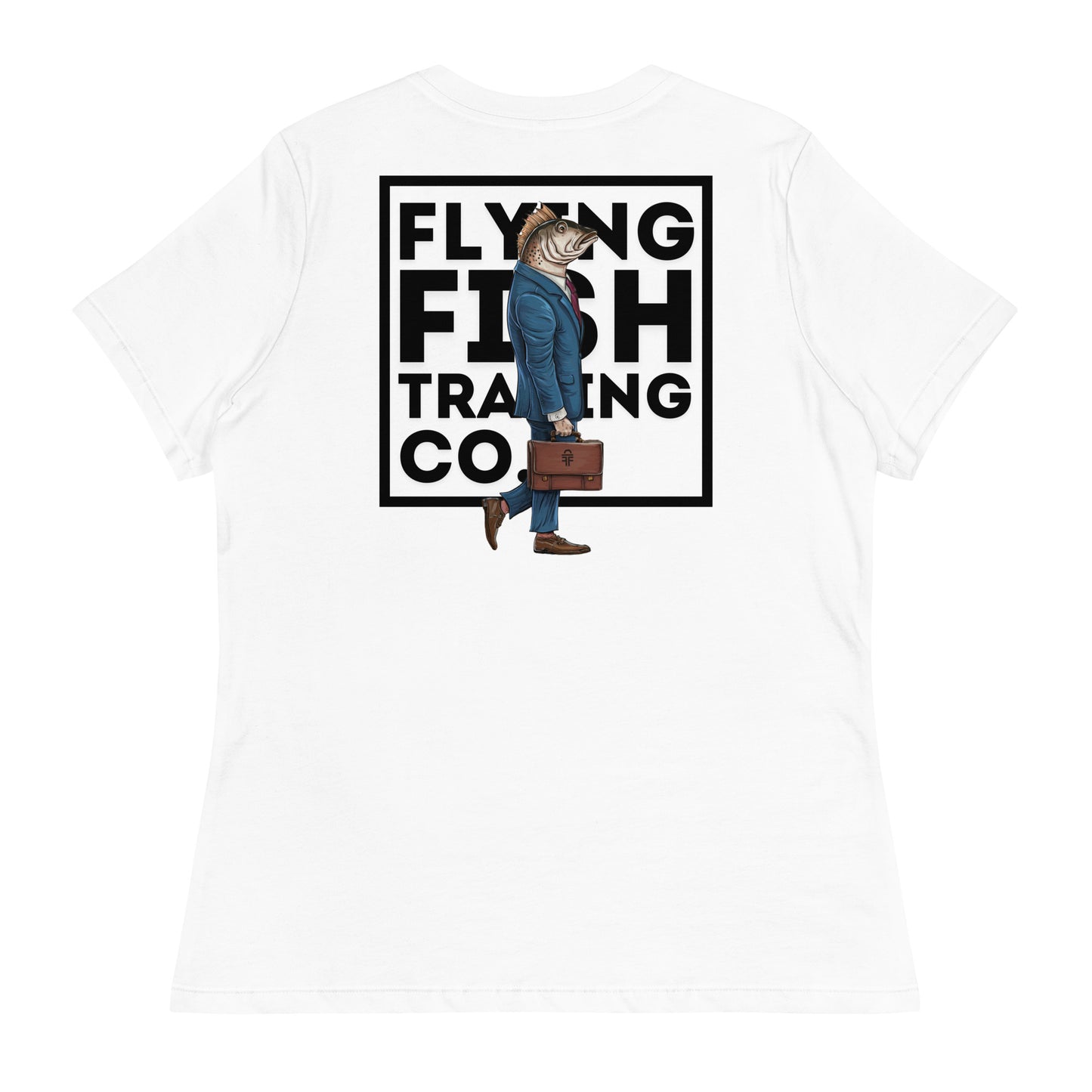 Women's Business Fish Tee