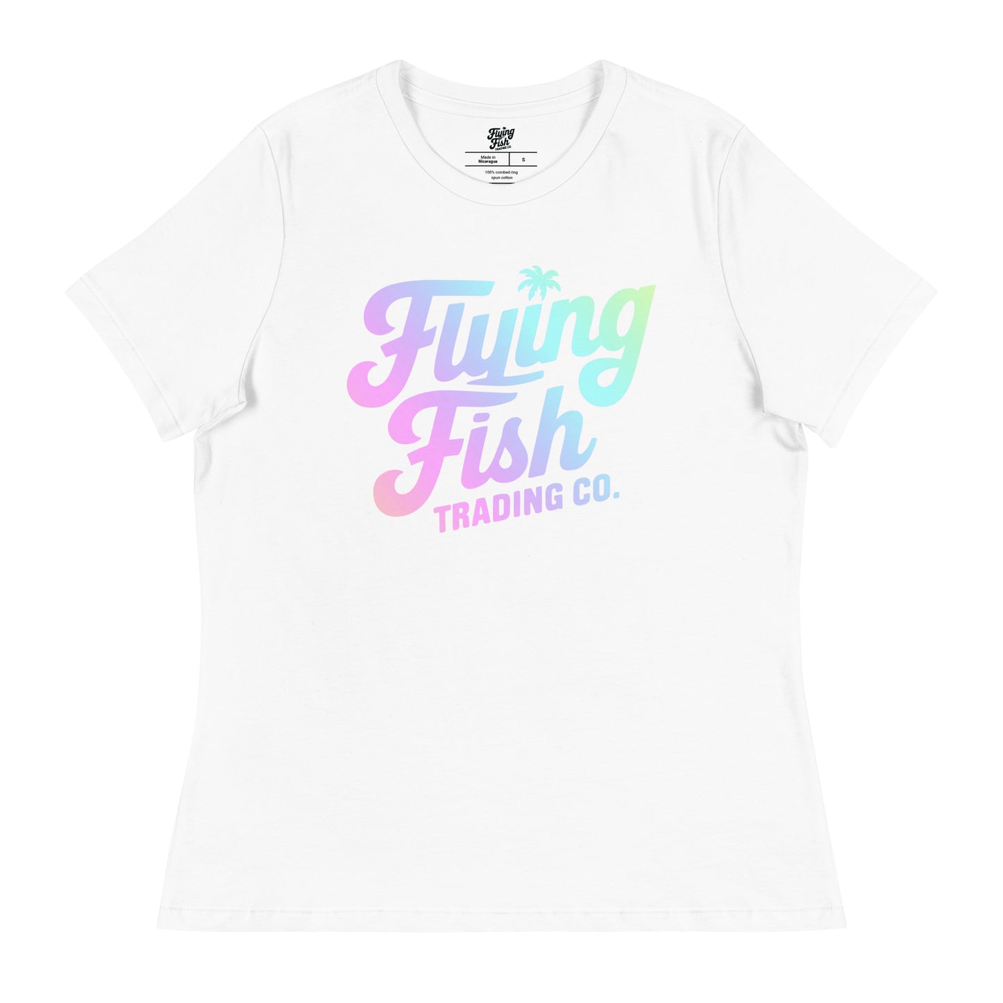 Women's FFTC Rainbow (light) Logo Tee