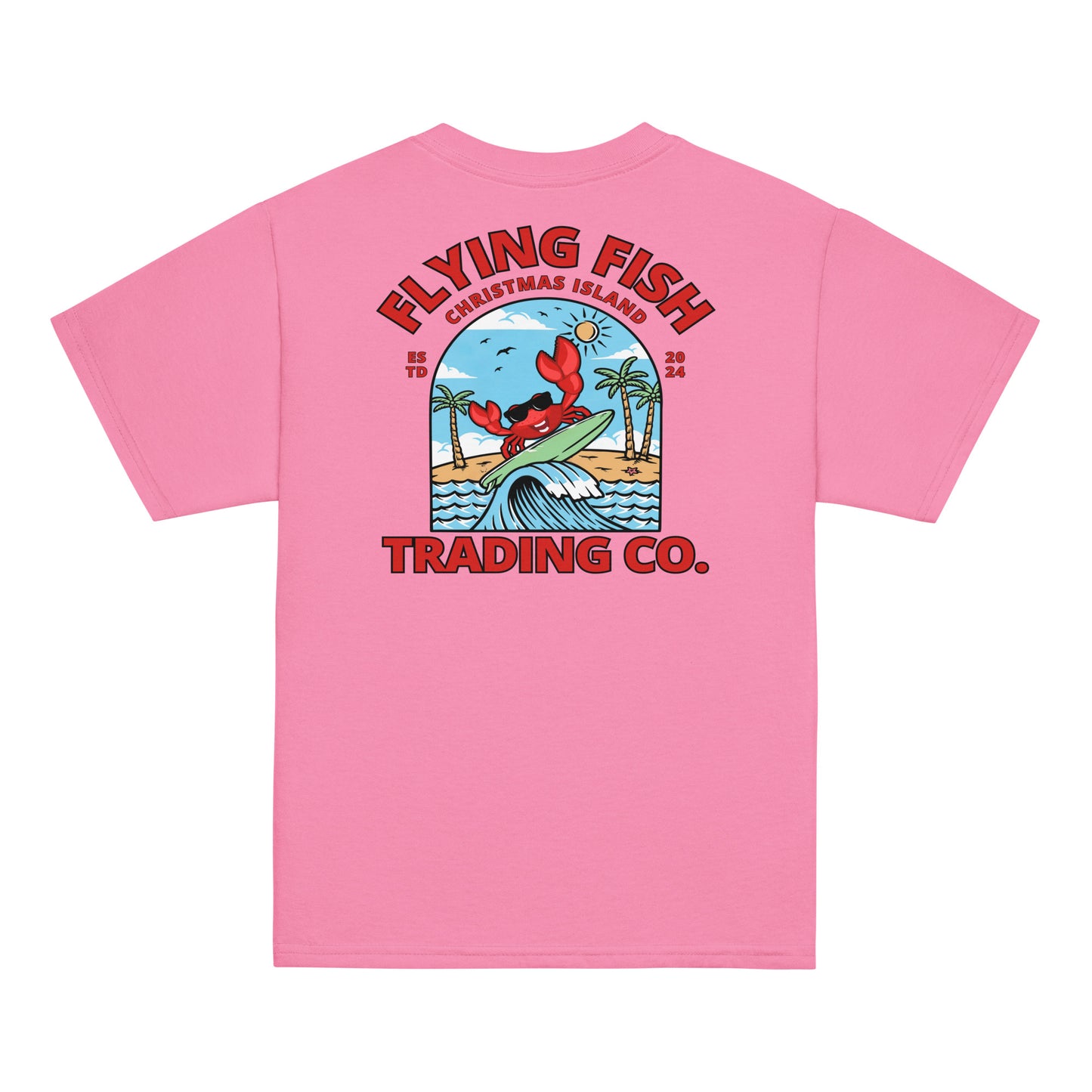 Kid's Surfing Crab Tee