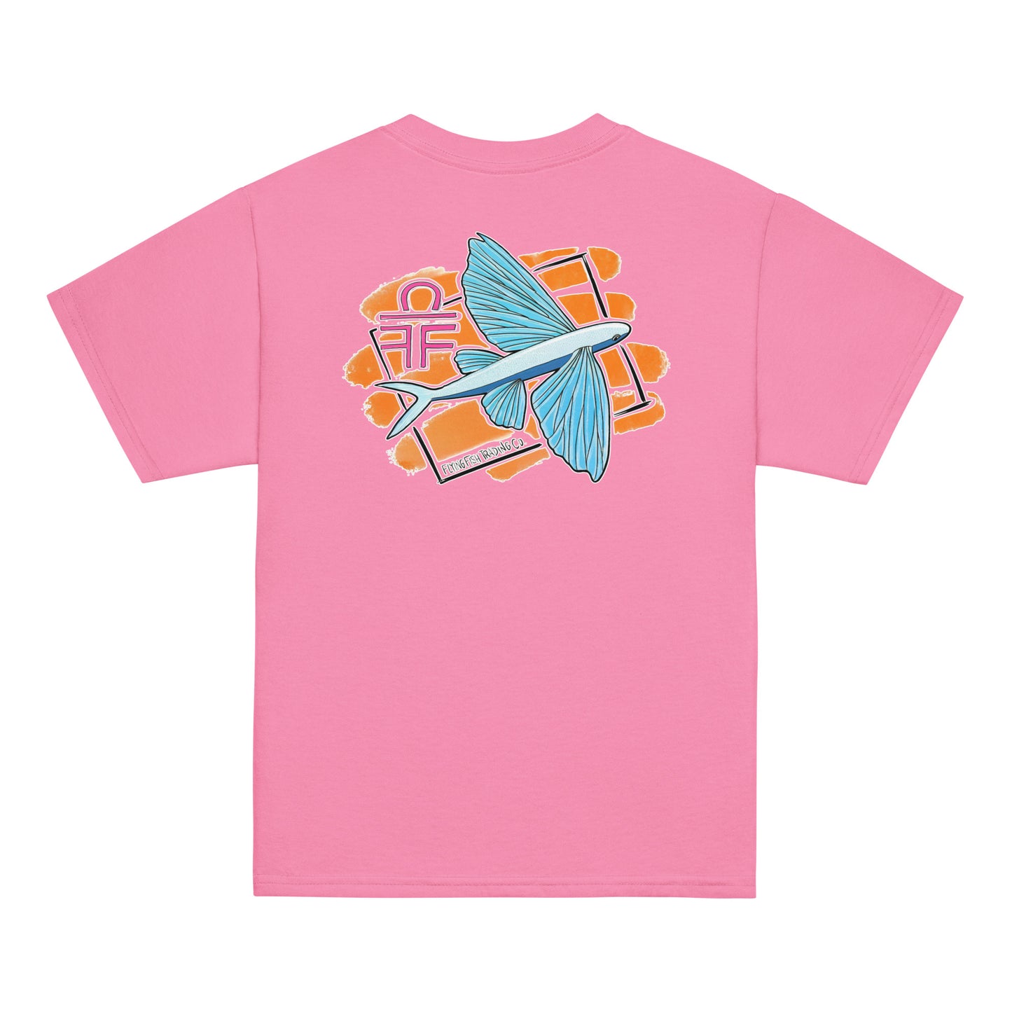 Kid's Flying Fish Sketch Tee