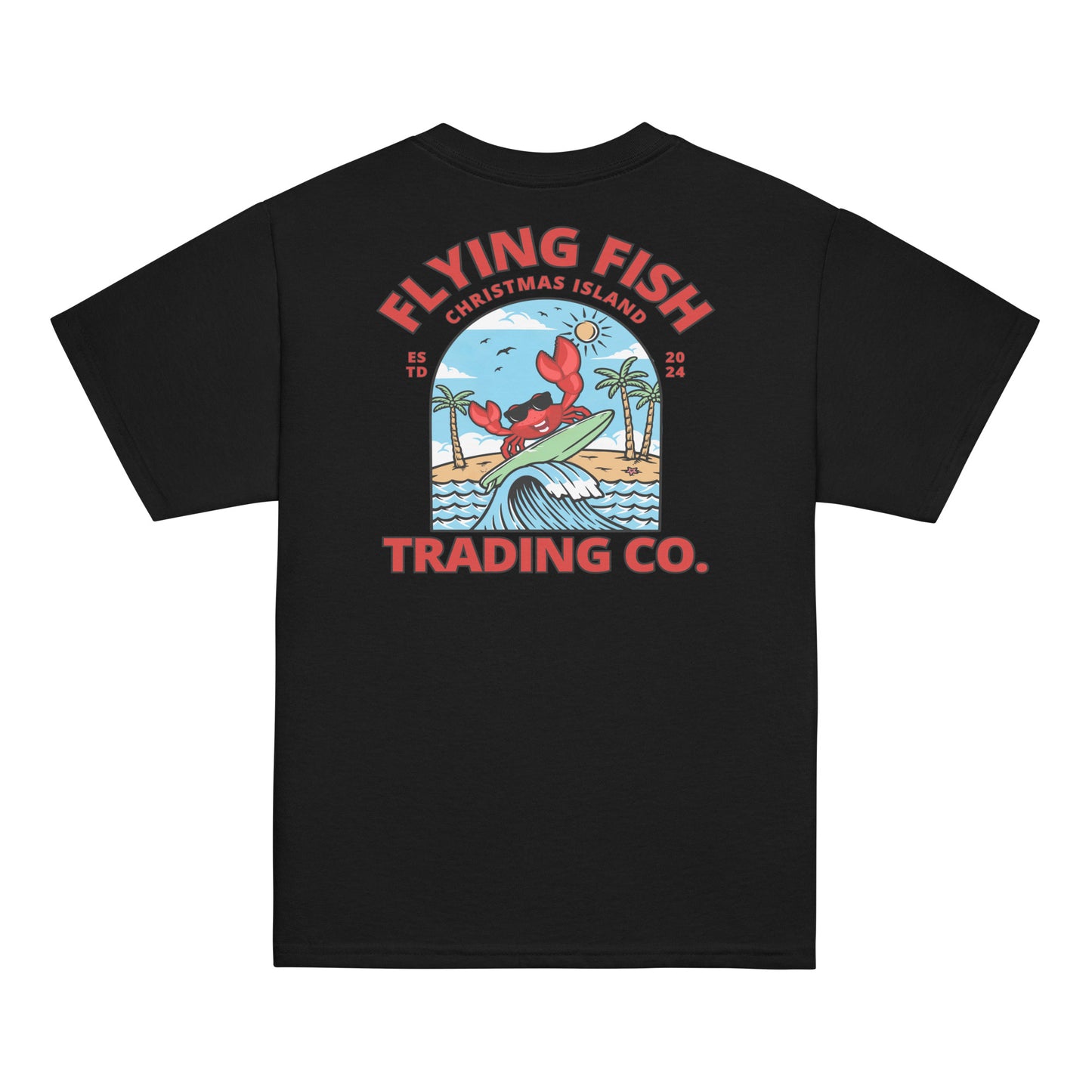 Kid's Surfing Crab Tee