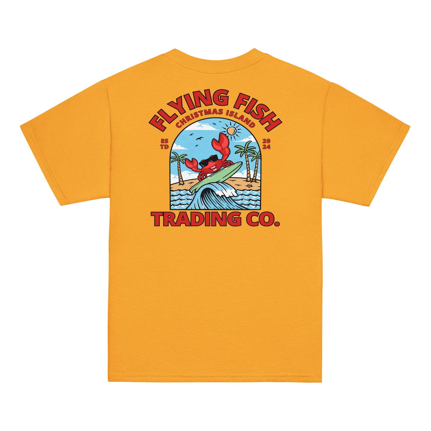 Kid's Surfing Crab Tee