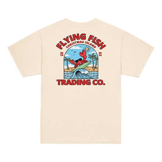 Kid's Surfing Crab Tee