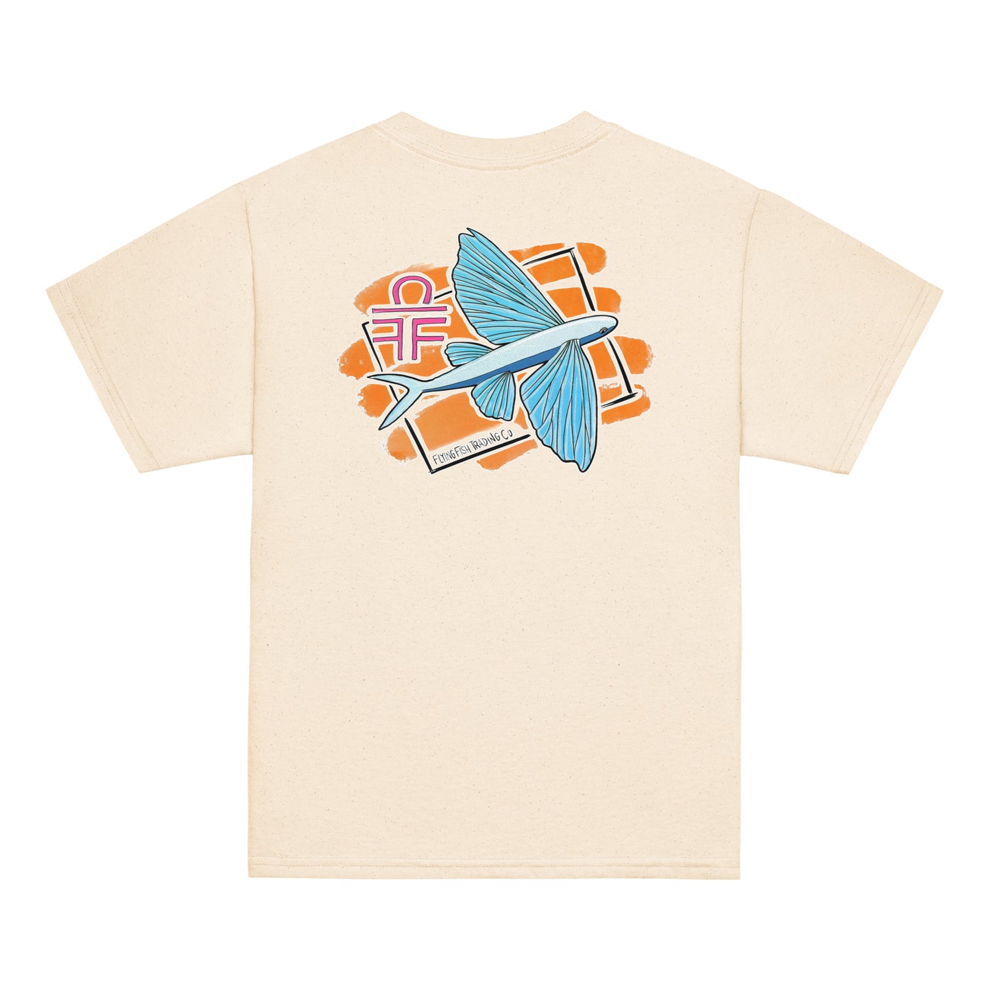 Kid's Flying Fish Sketch Tee