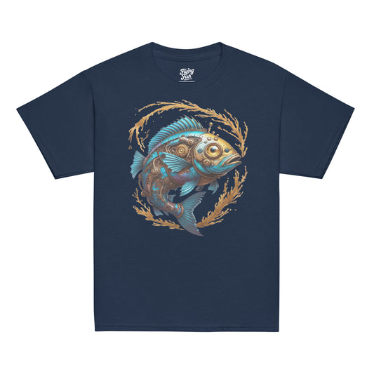 Kid's Steampunk Fish Tee
